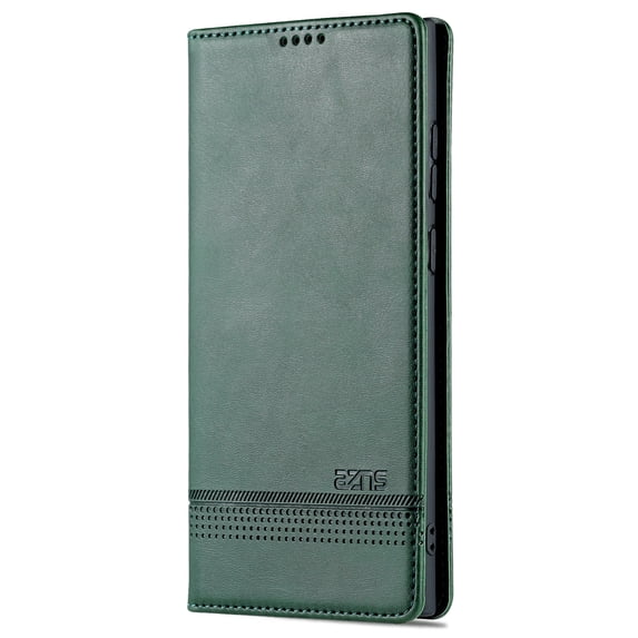 TECH CIRCLE Samsung Galaxy S23 Plus Wallet Case,PU Leather TPU Bumper Card Slots Hands-Free Kickstand Magnetic Closure Shockproof Flip Folio Case for Samsung Galaxy S23 Plus 6.6 inch 2023,Darkgreen