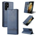 thumbnail image 1 of TECH CIRCLE Samsung Galaxy S23 Ultra Wallet Case,PU Leather TPU Bumper Card Slots Hands-Free Kickstand Magnetic Closure Shockproof Flip Folio Case for Samsung Galaxy S23 Ultra 6.8 inch 2023,Blue, 1 of 11