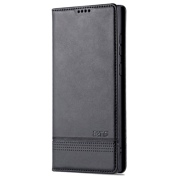 TECH CIRCLE Samsung Galaxy S23 Wallet Case,PU Leather TPU Bumper Card Slots Hands-Free Kickstand Magnetic Closure Shockproof Flip Folio Case for Samsung Galaxy S23 6.1 inch 2023,Black