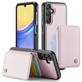 thumbnail image 1 of TECH CIRCLE for Samsung Galaxy S24 Case 6.2", PU Leather Back Cover Case with A Removable Magnetic Wallet with Stand Function, RFID Blocking Credit Card Holder Slots, Lightweight Slim Case, Pink, 1 of 9