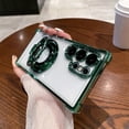 thumbnail image 1 of TECH CIRCLE for Samsung Galaxy S25 Plus TPU Slim Case Compatible with Magsafe Plating Kickstand [with Camera Lens Protector] Magnetic Holder Millitary Cover Shockproof,Darkgreen, 1 of 4