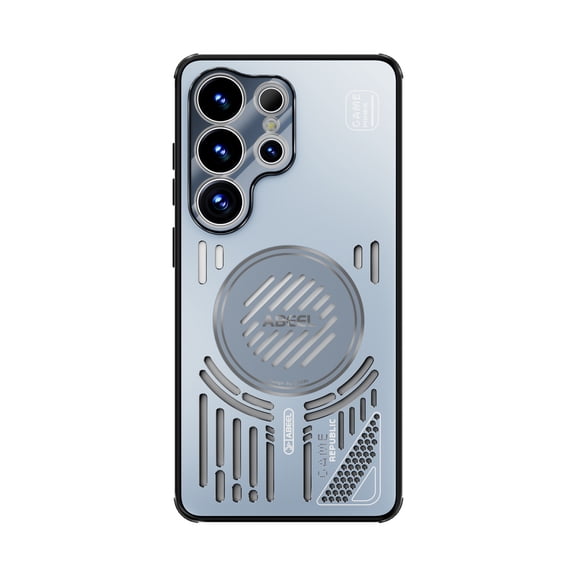 TECH CIRCLE for Samsung Galaxy S26 Ultra (6.9") Hollow Cooling Vent Design Shockproof Case, Compatible with Magnetic Wireless Charging, Heat Dissipation Protective Slim Cover, Blue