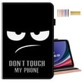 thumbnail image 1 of TECH CIRCLE for Samsung Galaxy Tab A 8.0" Case 2019,PU Leather Stand Folio Case with Pen Holder Elastic Band Protective Wallet Case for Galaxy Tab A 8.0" 2019 SM-T290/T295/T297,Don't Touch, 1 of 7