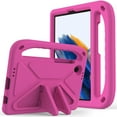 thumbnail image 1 of TECH CIRCLE for Samsung Galaxy Tab A9 Case 2023 SM-X110/X115 Tablet Case ,Shockproof Handle Viewing Angles Stand Kids Friendly Case Lightweight EVA Rugged Cover for Samsung Galaxy Tab A9 8.7",Rose, 1 of 5