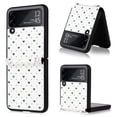thumbnail image 1 of TECH CIRCLE for Samsung Galaxy Z Flip 3 Case,Heart Pattern Leather Soft TPU Bumper Ultra-Thin Cover with Long Shoulder Strap for Samsung Galaxy Z Flip 3 5G 2021, Green, 1 of 7