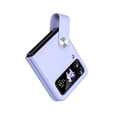 thumbnail image 1 of TECH CIRCLE for Samsung Galaxy Z Flip 4 Case with Ring, PU Leather Slim Fit with Anti Slip Flocking PC Back Cover Heavy Duty Shockproof Protective Kickstand Cover for Galaxy Z Flip 4 6.7" 2022,Purple, 1 of 6