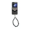 thumbnail image 1 of TECH CIRCLE for Samsung Galaxy Z Flip 5 Phone Case, Bling Glitter Leopards Print Slim Lightweight Case Hard PC Girly Women Cover with Wrist Strap for Galaxy Z Flip 5 6.7" 2023,Black, 1 of 6