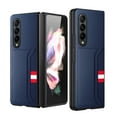 thumbnail image 1 of TECH CIRCLE For Samsung Galaxy Z Fold 4 5G Case, Slim Fit PU Leather Shockproof Protective Card Holder Case Cover For Samsung Galaxy Z Fold 4 5G 7.6 inch 2022,Blue, 1 of 9