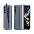 thumbnail image 1 of TECH CIRCLE for Samsung Galaxy Z Fold 4 Case Built-in Screen Protector, Drop Shockproof Full Body Protective Cover with Pen Holder & Free Stylus Pen for Samsung Galaxy Z Fold 4 5G 7.6" 2022,Dark Gray, 1 of 7