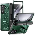 thumbnail image 1 of TECH CIRCLE for Samsung Galaxy Z Fold 5 Case, Full-Body Dual Layer Heavy Duty Shockproof Rugged Anti-Scratch Protective Case with S Pen Holder For Samsung Galaxy Z Fold 5 7.6 inch 2023,Armygreen, 1 of 6