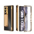 thumbnail image 1 of TECH CIRCLE For Samsung Galaxy Z Fold 6 5G Aluminum Alloy Metal Case, Kickstand 2 Hinges Protector, a Pen ,Glass Screen Protector, Camera Protect, Men Women Heavy Duty Cover,A, 1 of 8