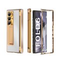 thumbnail image 1 of TECH CIRCLE For Samsung Galaxy Z Fold 6 5G Aluminum Alloy Metal Case, Kickstand 2 Hinges Protector, a Pen ,Glass Screen Protector, Camera Protect, Men Women Heavy Duty Cover,C, 1 of 9