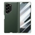 thumbnail image 1 of TECH CIRCLE for Samsung Galaxy Z Fold 6 Case Built-in Screen Protector,PU Leather Texture Full Protection Kickstand Case with Spring Hinge Protection for Samsung Galaxy Z Fold 6 7.6" 2024, Green, 1 of 7