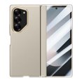 thumbnail image 1 of TECH CIRCLE for Samsung Galaxy Z Fold 6 Case Built-in Screen Protector,PU Leather Texture Full Protection Kickstand Case with Spring Hinge Protection for Samsung Galaxy Z Fold 6 7.6" 2024,  Lightgray, 1 of 6