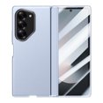 thumbnail image 1 of TECH CIRCLE for Samsung Galaxy Z Fold 6 Case Built-in Screen Protector,PU Leather Texture Full Protection Kickstand Case with Spring Hinge Protection for Samsung Galaxy Z Fold 6 7.6" 2024,  Blue, 1 of 6