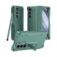 thumbnail image 1 of TECH CIRCLE for Samsung Galaxy Z Fold 6 Case with S Pen Holder,  Hard PC Shockproof Drop Protective Stand Case Built-in Screen Protector Slim All-Inclusive  for Samsung Z Fold 6 5G 7.6" 2024, Green, 1 of 7