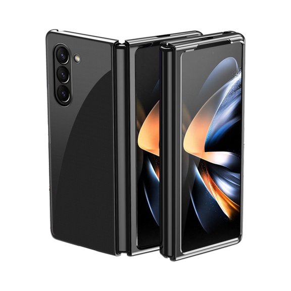 TECH CIRCLE for Samsung Galaxy Z Fold 6 Phone Case, Ultra Thin Full Protection Slim Fit Durable Protective Phone Case Cover for Samsung Galaxy Z Fold 6 5G 2024 7.6 inch,Black