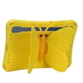 thumbnail image 1 of TECH CIRCLE Shockproof Case for 11" Samsung Galaxy Tab A9+Plus/S9/S8/S7 & 10.9" Tab S9 FE Tablets - Cute Butterfly Hard Case, 360 Degree Rotating Stand, Lightweight Cover for Kids/Boys/Girls, Yellow, 1 of 5