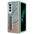 thumbnail image 1 of TECH CIRCLE Slim Case for Samsung Galaxy Z Fold 4 5G 2022, Ultra-Thin Kickstand Anti-Scratch Full-Body Shockproof Protective Case with Screen Protector for Samsung Z Fold 4 2022,Green, 1 of 6