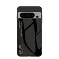 thumbnail image 1 of TECH CIRCLE Slim Case for Google Pixel 8 Pro,Scratch-resistant Gradient Ultra Thin Back Glass Phone Case for Google Pixel 8 Pro 6.7" 2023 - Black, 1 of 8