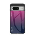 thumbnail image 1 of TECH CIRCLE Slim Case for Google Pixel 8,Scratch-resistant Gradient Ultra Thin Back Glass Phone Case,for Google Pixel 8 6.2" 2023, Rose, 1 of 8