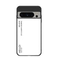thumbnail image 1 of TECH CIRCLE Slim Case for Google Pixel 9 Pro XL,Scratch-resistant Gradient Ultra Thin Back Glass Phone Case for Google Pixel 9 Pro XL 6.8" 2024,White, 1 of 8
