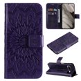 thumbnail image 1 of TECH CIRCLE Slim Wallet Case for Google Pixel 8 6.2 inch,Shockproof Stylish Embossed Pattern PU Leather Magnetic Clasp Folio Flip Kickstand Card Slots Purse for Women Men Phone Cover,Purple, 1 of 11