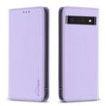 thumbnail image 1 of TECH CIRCLE Slim Wallet Phone Case for Google Pixel 8 Pro,Hidden Magnetic Closure Folio Flip Kickstand Credit Card Slots Shockproof Premium PU Leather Wallet Protective Phone Case,Lightpurple, 1 of 9