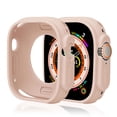 thumbnail image 1 of TECH CIRCLE Smartwatch Case for Apple Watch Series 6/5/4/3/2 (40mm/38mm) & Apple Watch SE 2/1 (40mm) - Durable Soft Silicone Shockproof Case Lightweight Protective Fram Cover for iWatch Series, Pink, 1 of 1