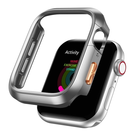 TECH CIRCLE Thin Fit Designed for Apple Watch Case Series 10 46mm Lightweight Hard PC Case Anti-Scratch Ultra-Thin Protective Cover for iWatch Series 10 46mm,Titanium