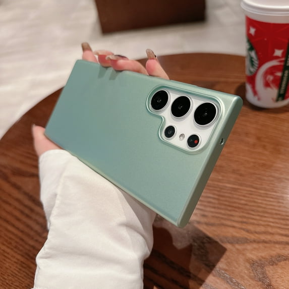 TECH CIRCLE Ultra Thin Case for Samsung Galaxy S23 5G, Anti-Fingerprint Material Slim Hard PC Matte Cover Anti-Scratch Shockproof Protective Cases for Samsung S23 5G 6.1" 2023,Cyan