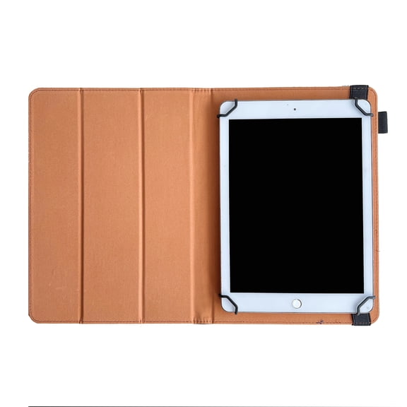 TECH CIRCLE Universal Case for 7.9" to 8.4" Tablet - Fold Stand Flip Leather Classic Case for Onn 8" /Galaxy Tab 8.0" 8.4" /Lenovo Tab 8" /iPad Mini 7.9" 8.3" /Gateway 8 Inch Android Tablet, Blue