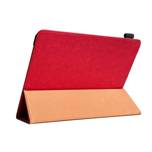 TECH CIRCLE Universal Case for 7.9" to 8.4" Tablet - Fold Stand Flip Leather Classic Case for Onn 8" /Galaxy Tab 8.0" 8.4" /Lenovo Tab 8" /iPad Mini 7.9" 8.3" /Gateway 8 Inch Android Tablet, Red
