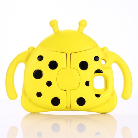 TECH CIRCLE Universal Case for Most 7 Inch Tablet - Hard EVA Foam Cute Beetle Case for Onn 7" /MatrixPad Z1 7" /RCA Voyager 7" /Google Nexus 7" /Galaxy Tab A,3 7" /Android 7-inch Tablet (Yellow)