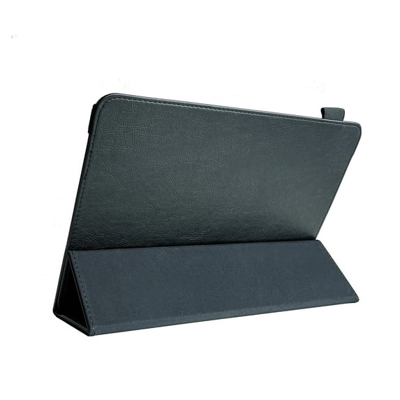 TECH CIRCLE Universal Case for 9.6" to 10.5" Tablet - Fold Stand Flip Leather Classic Case for Onn 10.1" /Galaxy Tab A7,A8 /Lenovo Tab 10.1 10.3 /Most 10 10.1 10.3 10.4 10.5 Inch Android Tablet, Black