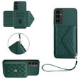 thumbnail image 1 of TECH CIRCLE Wallet Case For Galaxy A33 5G with Card Holder,Flip Premium PU Leather Magnetic Clasp Kickstand Heavy Duty Protective Cover with Wrist Strap for Samsung Galaxy A33 5G 6.4" 2022,Green, 1 of 7
