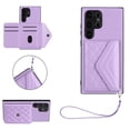 thumbnail image 1 of TECH CIRCLE Wallet Case For Galaxy S20 FE with Card Holder,Flip Premium PU Leather Magnetic Clasp Kickstand Heavy Duty Protective Cover with Wrist Strap for Samsung Galaxy S20 FE 6.5" 2020,Purple, 1 of 1
