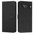 thumbnail image 1 of TECH CIRCLE Wallet Case for Google Pixel 8,With RFID Blocking Card Slots Stand Holder & Detachable Hand Strap,Premium PU Leather Embossed Phone Shell,for Google Pixel 8 6.2" 2023,Black, 1 of 8