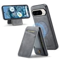 thumbnail image 1 of TECH CIRCLE Wallet Case for Google Pixel 9 Pro XL Detachable 2-in-1 Stand RFID Blocking 4 Card Slot Wireless Charging Protective PU Leather Folio Case for Google Pixel 9 Pro XL 2024,Gray, 1 of 8
