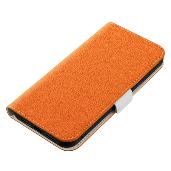 TECH CIRCLE Wallet Case for Samsung Galaxy A32 4G PU Leather Wallet Case with Card Slots Kickstand Magnetic Clasp Protective Case For Samsung Galaxy A32 4G,Orange