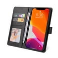 thumbnail image 1 of TECH CIRCLE Wallet Case For iPhone 12 Pro Max, Magnetic PU Leather Stand Flip Folio Phone Cover with TPU Protective Inner Shell, RFID Blocking Card Slots For iPhone 12 Pro Max,Black, 1 of 6