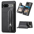 thumbnail image 1 of TECH CIRCLE Wallet Phone Case for Google Pixel 8 Pro 6.7", Premium PU Leather TPU Back Cover Shockproof Protective Cards Holder Kickstand Wallet Case Cover for Google Pixel 8 Pro 2023, Black, 1 of 7