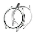 thumbnail image 1 of TECH CIRCLE Watch Case for Samsung Galaxy Watch 6 (44mm) 2023 Smartwatch (SM-R940NZ) - [Built-in Tempered Glass Screen Protector] Full Protective Scratch Resistant Hard Plastic Cover Case, Silver, 1 of 8