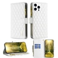 thumbnail image 1 of TECH CIRCLE Zipper Wallet Case for Apple iPhone 14 Pro,Shockproof Full Protection PU Leather Magnetic Folio Flip Kickstand ID Credit Card Slots Phone Cover with Hand Strap,White, 1 of 10