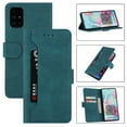 thumbnail image 1 of TECH CIRCLE for Samsung Galaxy A71 4G 6.7 Inch Wallet Flip Magnetic Leather Card Slot Wallet Adjustable Kickstand Shockproof Protective Case , Blue, 1 of 7