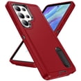 thumbnail image 1 of TECH CIRCLE for Samsung Galaxy S26 Edge 3-Layer PC+TPU+PC Case with KickStand Slim Heavy Duty Rugged Shock-Absorbent Tough Durable Cover,A, 1 of 8