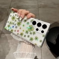 thumbnail image 1 of TECH CIRCLE for Samsung Galaxy S26 Ultra Flower Floral Slim Clear Phone Case Shockproof Soft TPU Flower Pattern Heavy Duty Protective Cover,A, 1 of 12