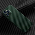 thumbnail image 1 of TECH CIRCLE for iPhone 11 Pro Max,Rigid PC Back and Soft TPU Ultra Slim Shockproof Carbon Fiber Cover for iPhone 11 Pro Max 6.5 inch,Green, 1 of 7