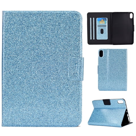 TECH CIRCLE iPad 10th Generation 10.9 inch Case, Premium Leather Adjustable Stand Smart Protective Folio Shell Auto Wake/Sleep Cover for Apple iPad 10th Generation 10.9 Inch 2022, Blue