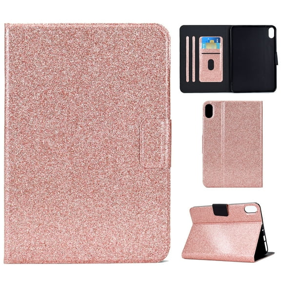 TECH CIRCLE iPad 10th Generation 10.9 inch Case, Premium Leather Adjustable Stand Smart Protective Folio Shell Auto Wake/Sleep Cover for Apple iPad 10th Generation 10.9 Inch 2022, Rosegold